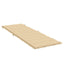 hynde til liggestol 186x58x4 cm stof meleret beige