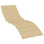 hynde til liggestol 200x70x4 cm stof meleret beige