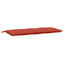 hynde til havebænk 120x50x7 cm stof meleret red