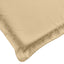 hynde til havebænk 150x50x7 cm stof meleret beige