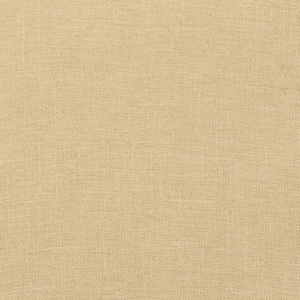 hynde til havebænk 200x50x7 cm stof meleret beige