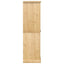 klædeskab Corona 55x50x170 cm massivt fyrretræ