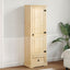 klædeskab Corona 55x38x170 cm massivt fyrretræ