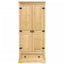 klædeskab Corona 76x50x170 cm massivt fyrretræ