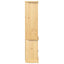 skab Corona 74x38x170 cm massivt fyrretræ