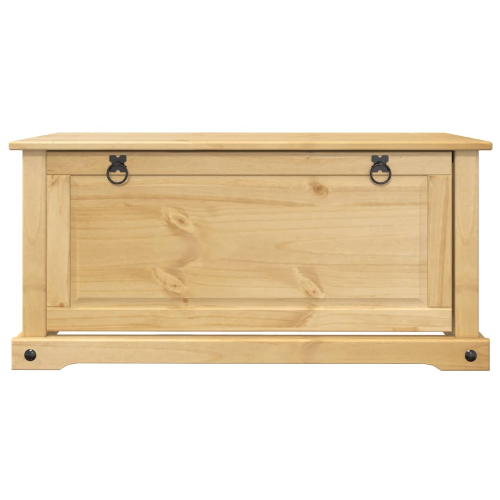 skoskab Corona 99x32x47 cm massivt fyrretræ