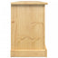 skoskab Corona 99x32x47 cm massivt fyrretræ