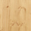 skoskab Corona 99x32x163,5 cm massivt fyrretræ