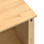 vinskab Corona 107,5x51x105,5 cm massivt fyrretræ