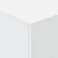 sofabord med LED-lys 90x50x40 cm hvid