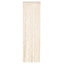 flueforhæng 56x185 cm chenille beige og hvid