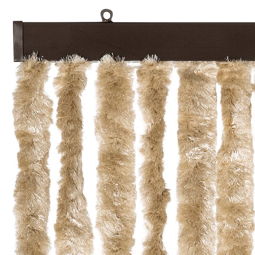 flueforhæng 100x230 cm chenille beige