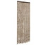 flueforhæng 90x200 cm chenille beige og brun