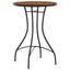 bistrobord med mosaikdesign Ø50x70 cm keramisk terrakottafarvet