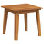 Sidebord Brun 45 x 45 x 40 cm Massivt Akacietræ