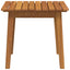 Sidebord Brun 45 x 45 x 40 cm Massivt Akacietræ