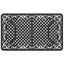 havebord 150x90x72 cm støbt aluminium sort