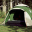 3-personers campingtelt kuppel quick-release grøn