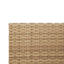 havesofa med bord og hynder L-formet polyrattan beige
