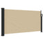 sammenrullelig sidemarkise 100x300 cm beige