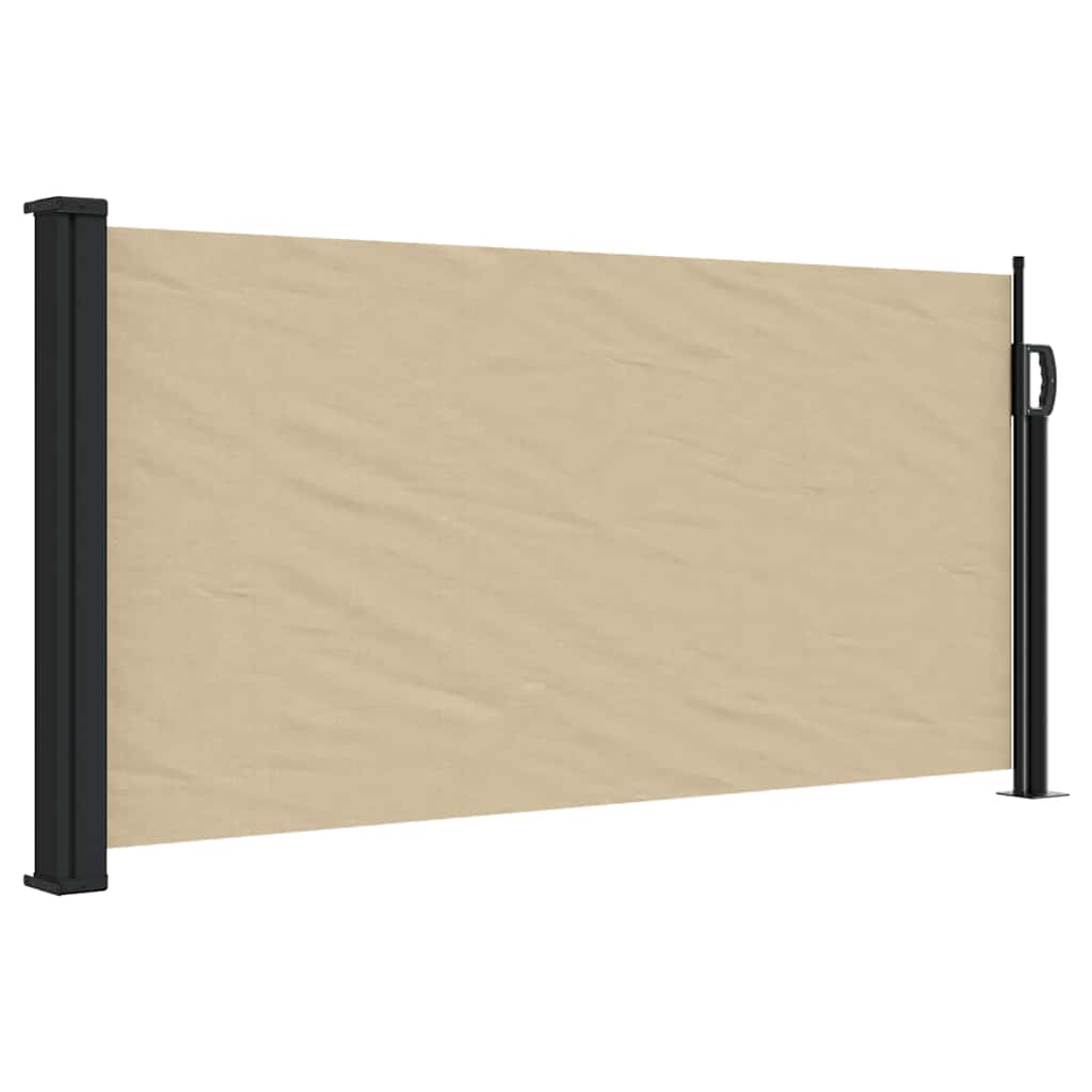 sammenrullelig sidemarkise 100x300 cm beige