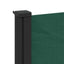 sammenrullelig sidemarkise 100x300 cm mørkegrøn