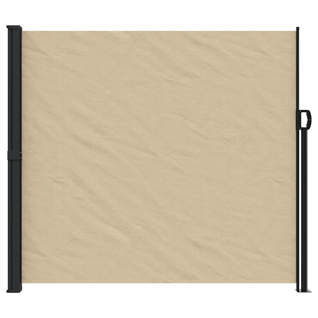 sammenrullelig sidemarkise 180x300 cm beige