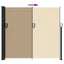 sammenrullelig sidemarkise 180x300 cm beige