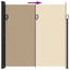 sammenrullelig sidemarkise 200x300 cm beige