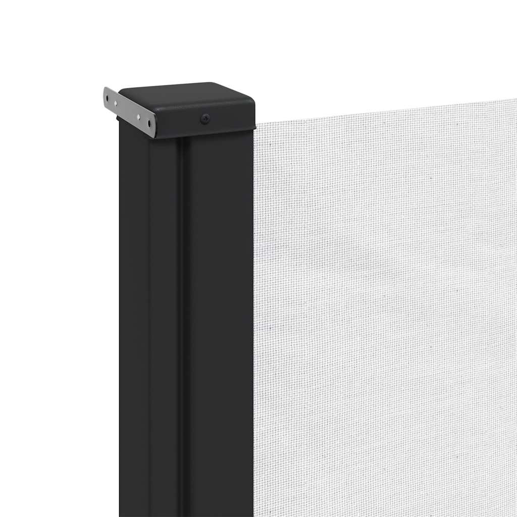 sammenrullelig sidemarkise 200x300 cm hvid