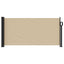sammenrullelig sidemarkise 100x500 cm beige