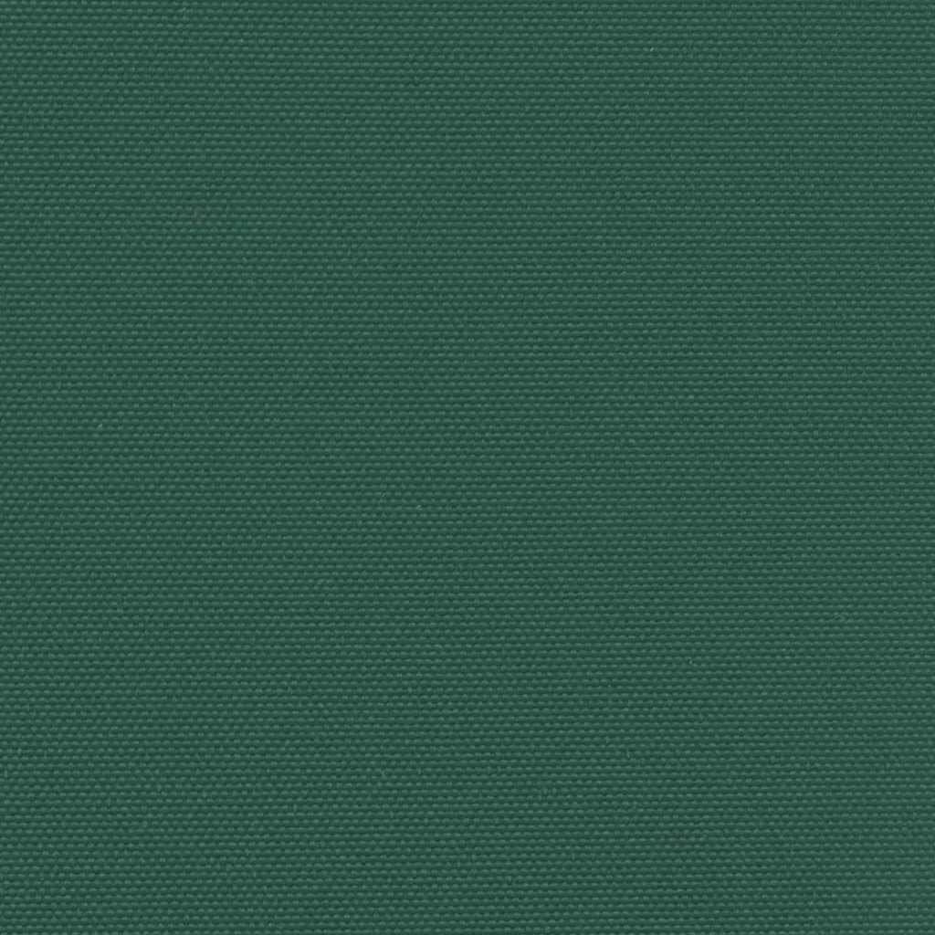 sammenrullelig sidemarkise 100x500 cm mørkegrøn