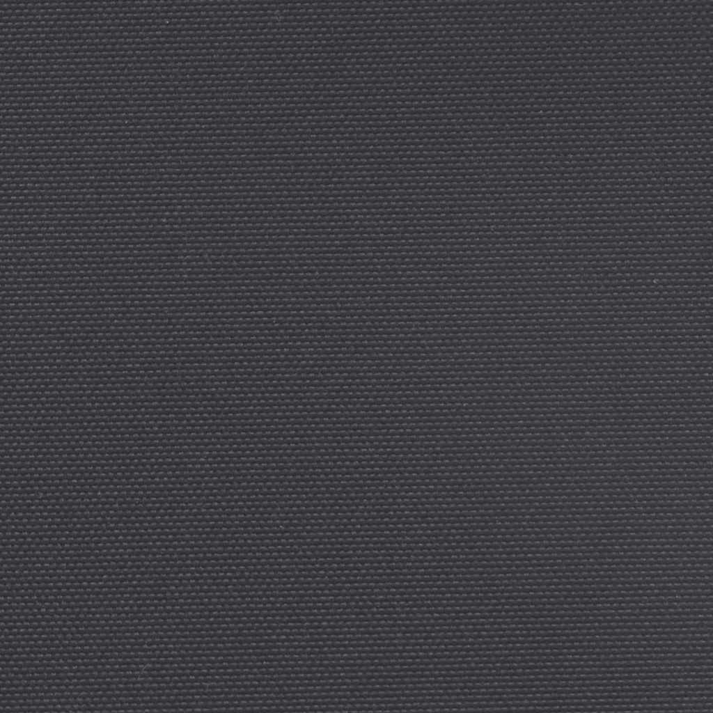 sidemarkise 140x500 cm sammenrullelig sort