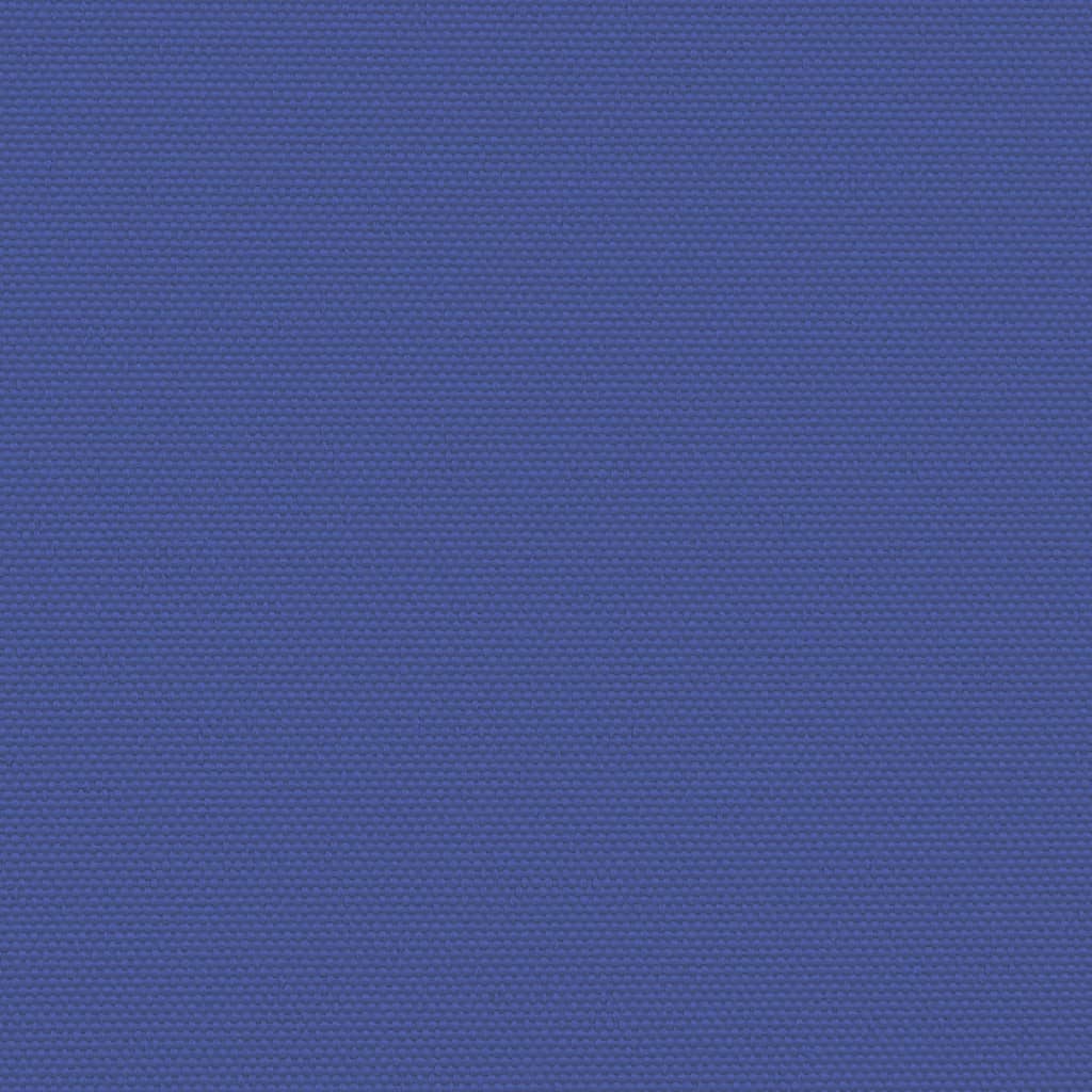 sidemarkise 140x500 cm sammenrullelig blå