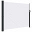 sammenrullelig sidemarkise 160x500 cm hvid