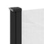 sammenrullelig sidemarkise 160x500 cm hvid