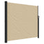 sammenrullelig sidemarkise 180x500 cm beige