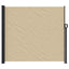 sammenrullelig sidemarkise 180x500 cm beige
