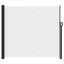 sammenrullelig sidemarkise 180x500 cm hvid