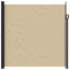 sammenrullelig sidemarkise 200x500 cm beige