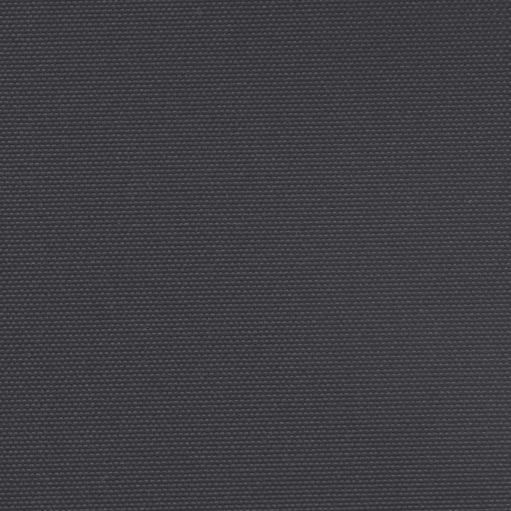sidemarkise 220x500 cm sammenrullelig sort