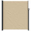 sammenrullelig sidemarkise 220x500 cm beige
