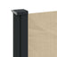 sammenrullelig sidemarkise 220x500 cm beige