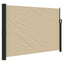 sammenrullelig sidemarkise 140x600 cm beige