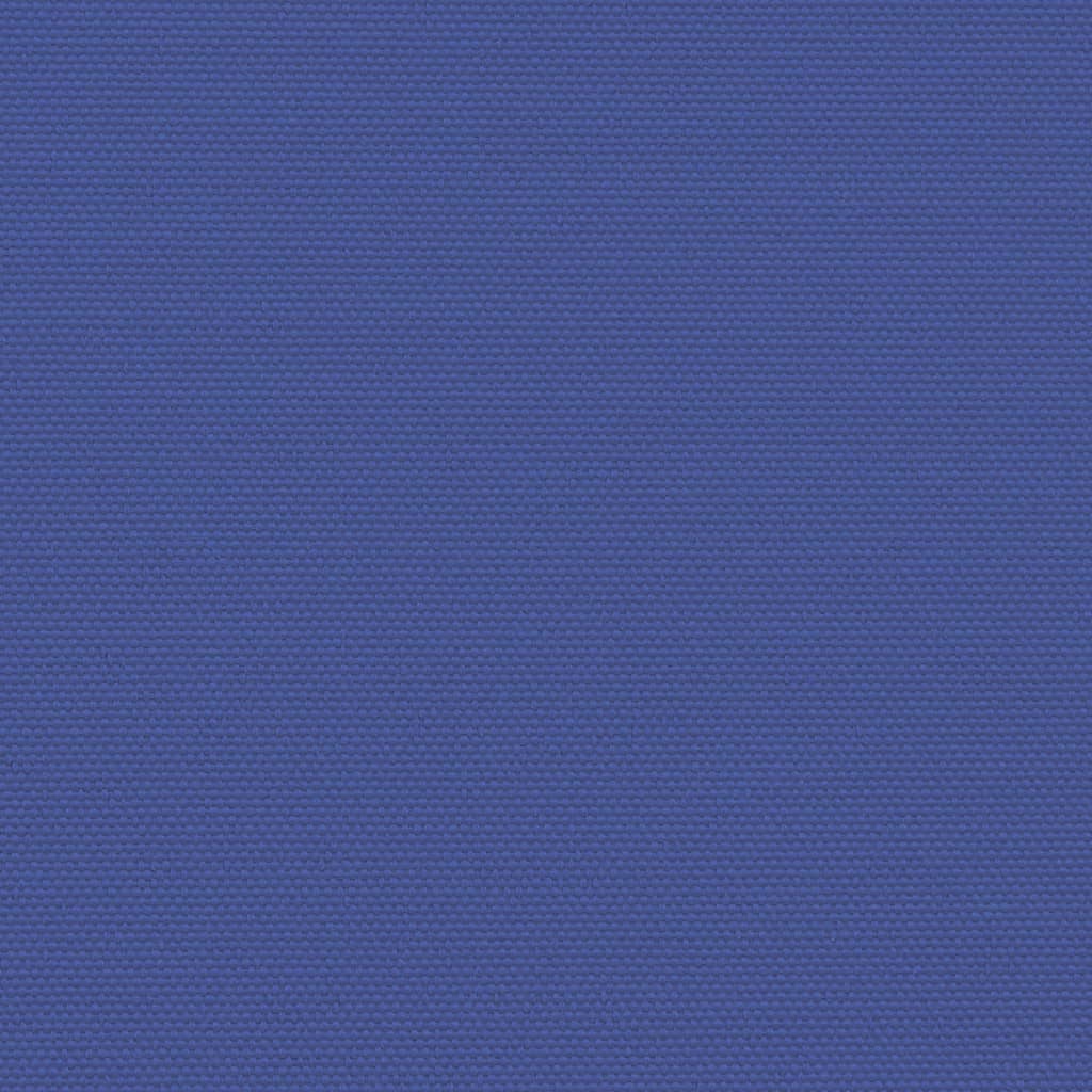 sammenrullelig sidemarkise 160 x 600 cm blå