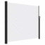 sammenrullelig sidemarkise 180x600 cm hvid
