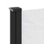 sammenrullelig sidemarkise 180x600 cm hvid