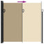 sammenrullelig sidemarkise 200x600 cm beige