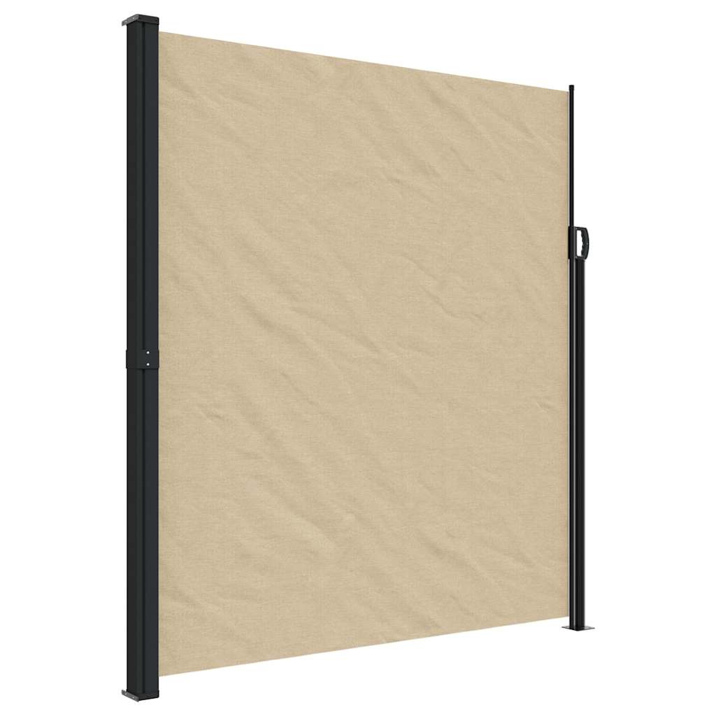sammenrullelig sidemarkise 220x600 cm beige