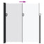 sammenrullelig sidemarkise 220x600 cm hvid